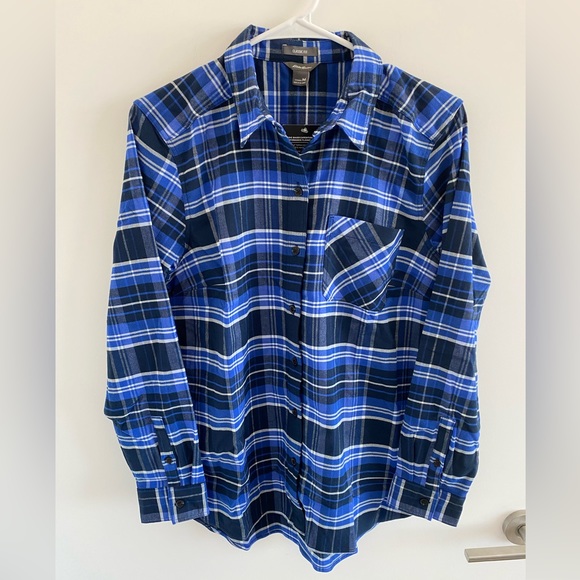 Eddie Bauer Women’s Expedition Performance Flannel Shirt, Size Medium, NWT - Picture 1 of 4